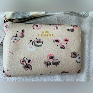 NWT Coach wildflower wristlet